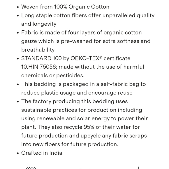 NWT! Quince Organic Cotton Airy Gauze Terracotta Blanket! King/ Cal King (712) - Picture 4 of 10